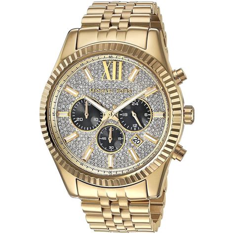 michael kors oversized lexington watch|Oversized Lexington Gold.